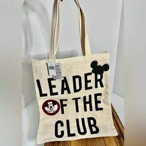 Disney Tote Bag - The Mickey Mouse Club - Leader of the Club